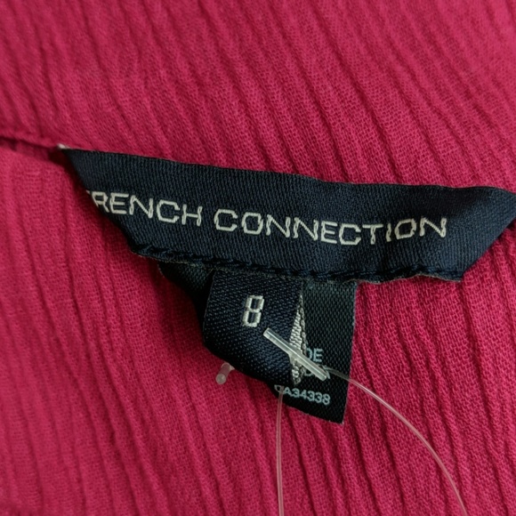 French Connection one shoulder dress - Picture 3 of 4